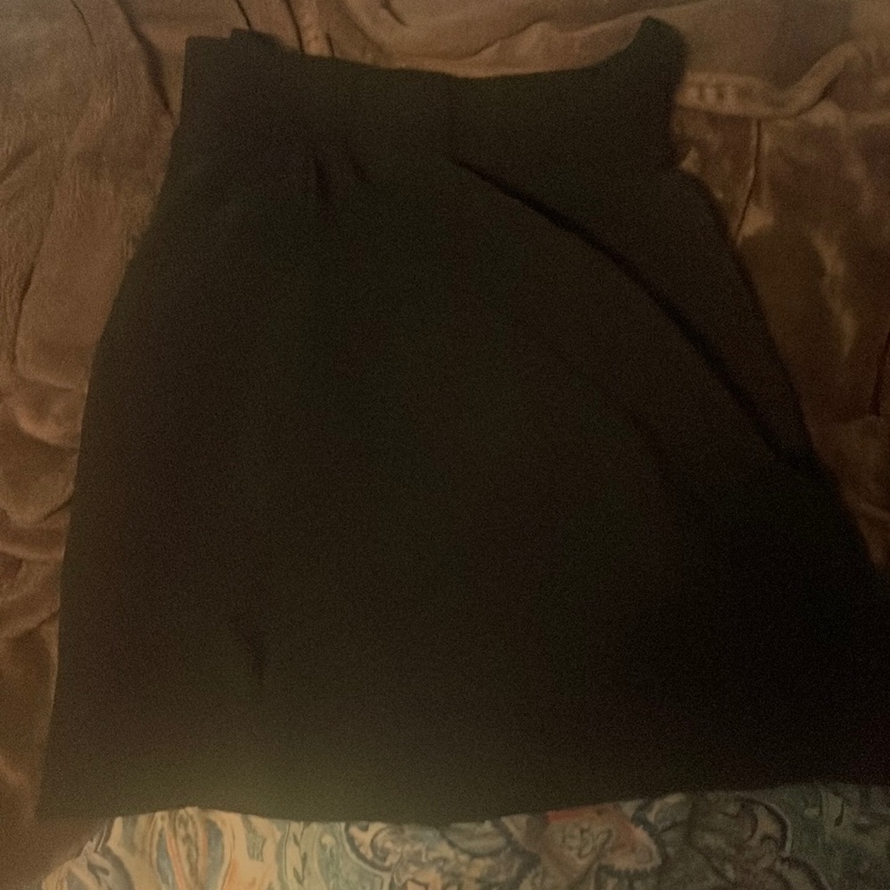 Shein Black Skater Skirt